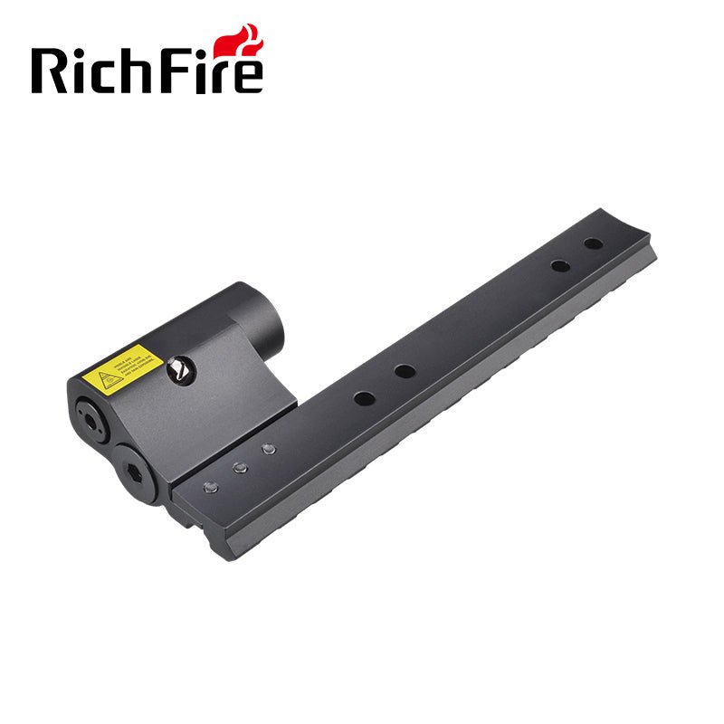 Richfire® SFD - 214B Picatinny Tactical Green Laser Sight with Batteries Included for Rifle and Pistol - Richfire® Official Store Tactical Flashlight Weapon Light Seller